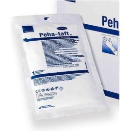 Hartman Peha-taft Classic Χωρίς Πούδρα Latex Gloves Λευκό Αποστειρωμένα γάντια 2τμχ (ζεύγος) No 8 1/2