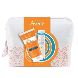 Avene Fluide Ultra Light Σετ με Αντηλιακή Κρέμα Προσώπου & Νεσεσέρ Κανονικό-Μικτό Ευαίσθητο Δέρμα 50ml