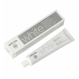 Apivita White Toothpaste Οδοντόκρεμα για Λεύκανση 75ml.