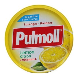 Pulmoll Vitamin C Καραμέλες χωρίς Γλουτένη Λεμόνι 45gr