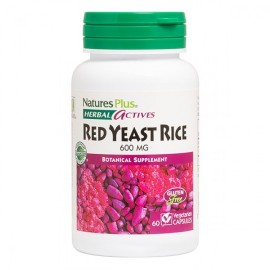 Natures Plus Red Yeast Rice 600mg 60vcaps