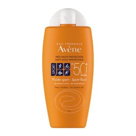 Avene Fluide Sport SPF50+ Αντιηλιακό Γαλάκτωμα για Πρόσωπο & Σώμα Ιδανικό για Αθλητικές Δραστηριότητες  100ml