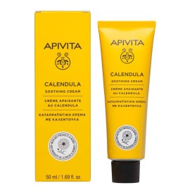 Apivita Calendula Soothing Cream Καταπραϋντική Κρέμα Με Καλέντουλα 50ml