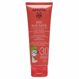 Apivita Bee Sun Safe Baby Sun Cream SPF30 Βρεφική Αντηλιακή Κρέμα Υψηλής Προστασίας με Καλέντουλα & Πρόπολη 100ml