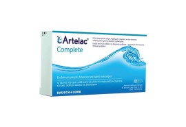 Bausch Lomb Artelac Complete Λιπαντικό Οφθαλμικό Διάλυμα 30 Αμπούλες x 0.5ml