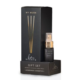 Avgerinos Cosmetics Αρωματικό Χώρου με 5 Sticks Μy Musk+Fragrance Sticks Mπουκάλι 100ml+ΔΩΡΟ Spray