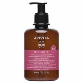 Apivita Intimate Plus Gentle Cleansing Gel για την Ευαίσθητη Περιοχή Tea Tree & Propolis 300ml