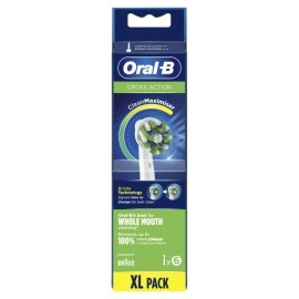 Oral-B Pro Cross Action Ανταλλακτικές Κεφαλές για Ηλεκτρική Οδοντόβουρτσα 6τμχ