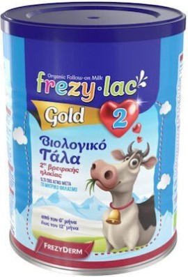 Frezylac Gold Upgrade 2 Βιολογικό Γάλα για Βρέφη 6-12 μηνών 400gr