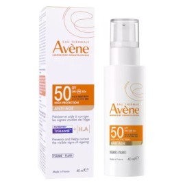 Avene Anti-Age Fluide Spf50 Λεπτόρρευστη Αντηλιακή,Αντιγηραντική Κρέμα Προσώπου 40ml