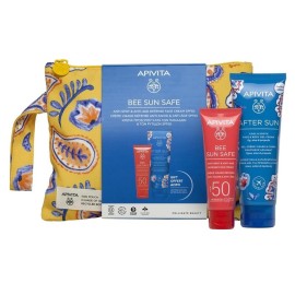 Apivita Bee Sun Safe Anti-Spot & Anti-Age Face Cream Spf50 Κρέμα Προσώπου Κατά των Πανάδων 50ml & Face & Body After Sun Δροσιστική Κρέμα 100ml