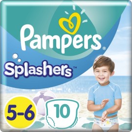 Pampers Πάνα Μαγιό Splashers 5-6 για 14+kg 10τμχ