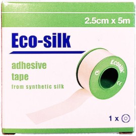 AlfaCare Eco-Silk Αυτοκόλλητη Ταινία από Συνθετικό Μετάξι 2,5cm x 5m