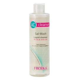 Froika AC Cleanser Sal-Wash Υγρό Σαπούνι για Λιπαρό με Τάση Ακμής Δέρμα 200ml