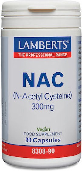 Lamberts N-Acetyl Cysteine (NAC) 300mg 90caps