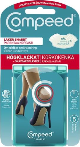 Compeed Blister High Heels Επιθέματα Για Φουσκάλες Από Τακούνια 5 Tεμάχια