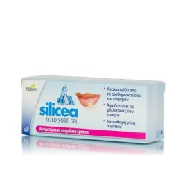 Hubner Silicea COLD SORE Lip gel Φυσική Γέλη Πυριτίου Αντιμετώπιση Επιχείλου Έρπητα 2g