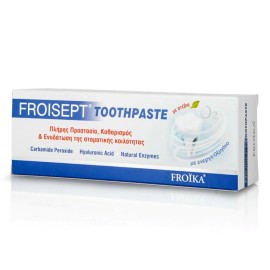 Froika Froisept Toothpaste Οδοντόκρεμα με Ενεργό Οξυγόνο & Στέβια 75ml