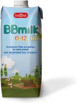 Buona BBmilk Bio 0-12 Μηνών 500ml