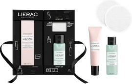 Lierac Promo Hydragenist Eye Care 15ml, The Micellar Water 50ml & Cotton Pads 2 τεμάχια