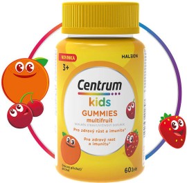 Centrum Kids Gummies Multifruit Παιδικό Συμπλήρωμα Διατροφής 60 ζελεδάκια