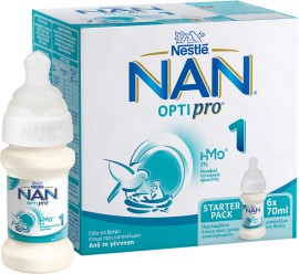 Nestle Nan Optipro 1 Γάλα για Βρέφη Έτοιμο προς Κατανάλωση από τη Γέννηση 6x70ml