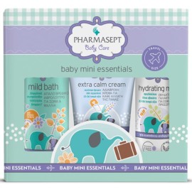 Pharmasept Baby Care Mini Essentials Σετ Περιποίησης Βρέφους Travel Pack