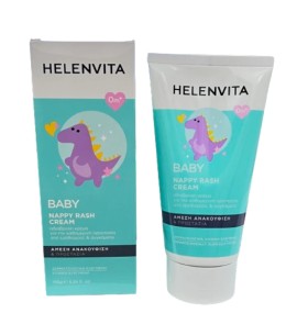 Helenvita Baby Nappy Rash Cream Κρέμα Αλλαγής Πάνας Και Ερεθισμούς 150ml