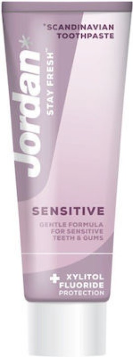 Jordan Stay Fresh Sensitive, Οδοντόκρεμα Για Ευαίσθητα Δόντια & Ούλα 75ml