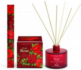 L Erbolario Αρωματικό Χώρου με Sticks Rosa Purpurea 200ml