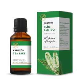 Kanavos Tea Tree Essential Oil Αιθέριο Έλαιο Τεϊόδεντρου 20ml