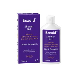 Boderm Eczaid Shower Gel Απαλυντικό Αφρόλουτρο για τον Καθαρισμό σε Συμπτώματα Ατοπικής Δερματίτιδας 300ml